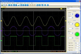  An pc-based digital  oscilloscope 