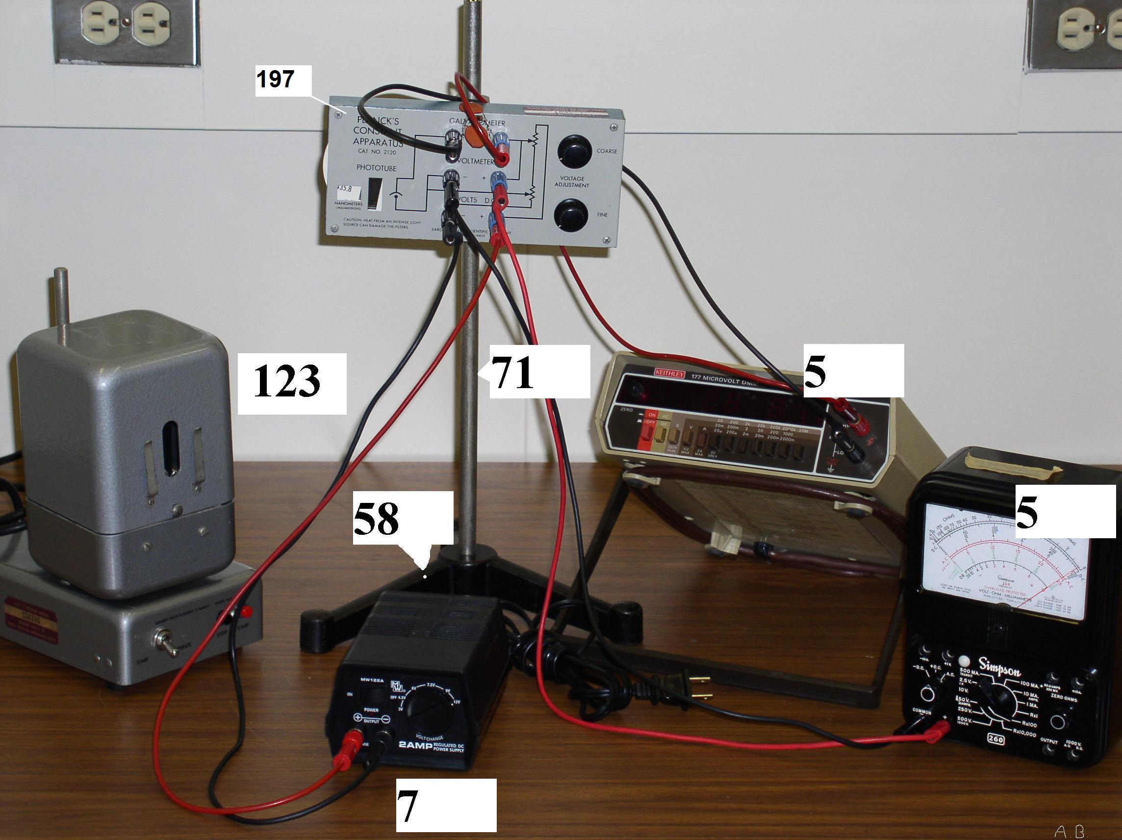 Photoelectric Effect Set-up